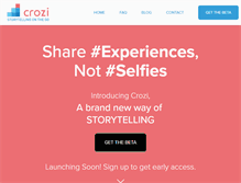 Tablet Screenshot of crozi.com